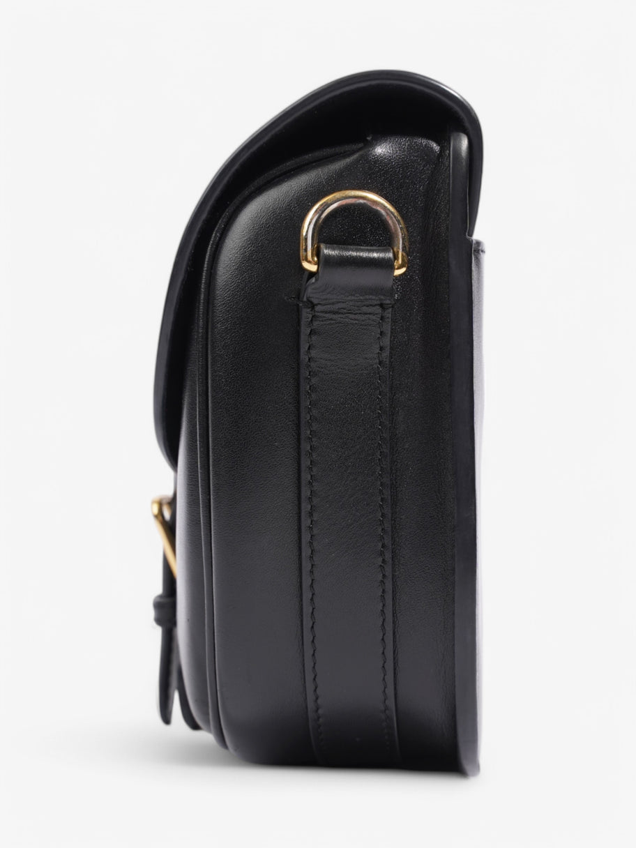 Christian Dior Bobby Flap Black Calfskin Leather Medium Image 8