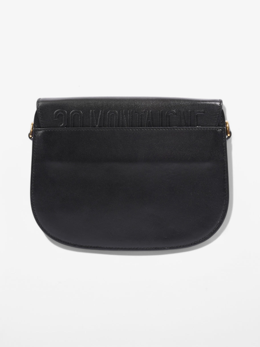 Christian Dior Bobby Flap Black Calfskin Leather Medium Image 3