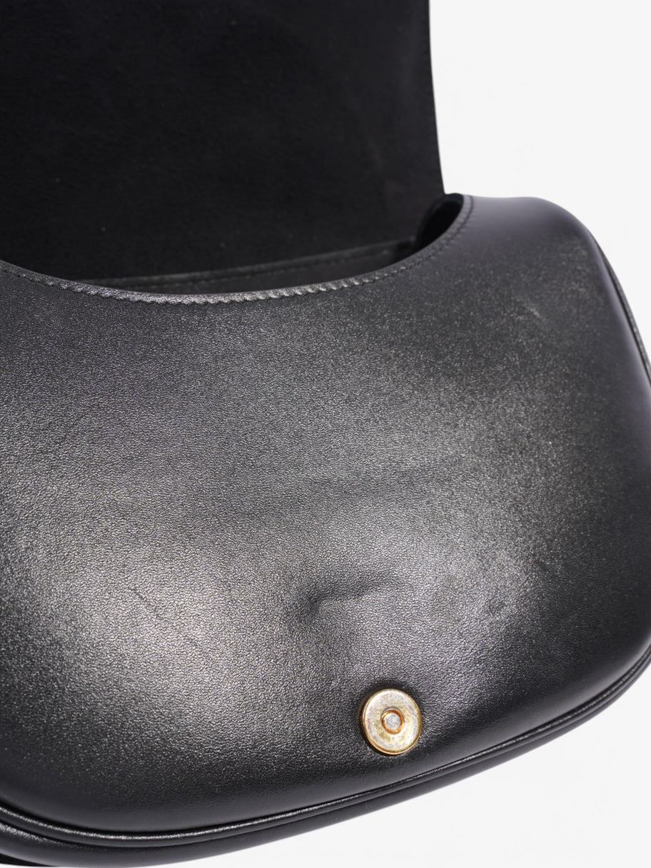 Christian Dior Bobby Flap Black Calfskin Leather Medium Image 7