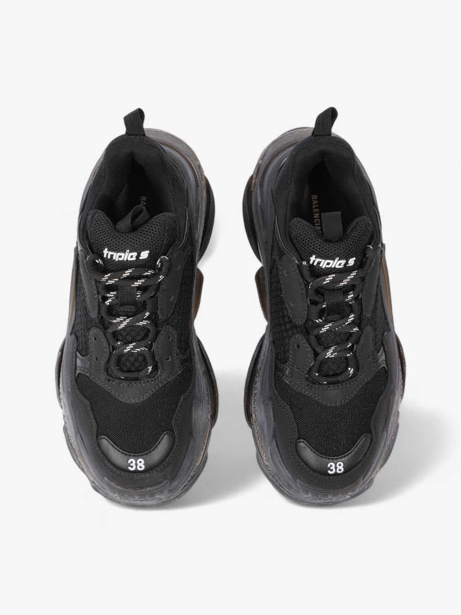 Balenciaga Triple S Black Mesh EU 38 UK 5 Image 8