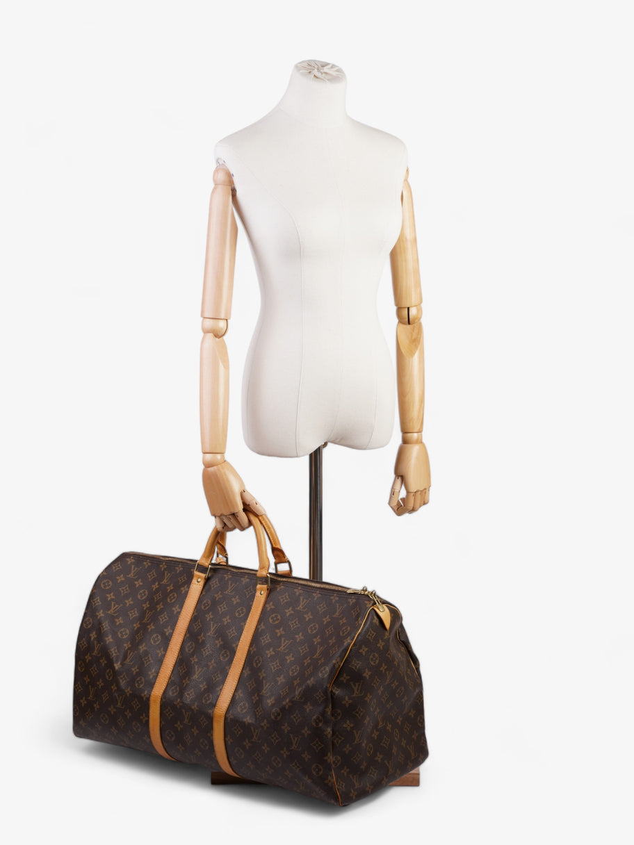 Louis Vuitton Keepall 60 Monogram Coated Canvas Image 2