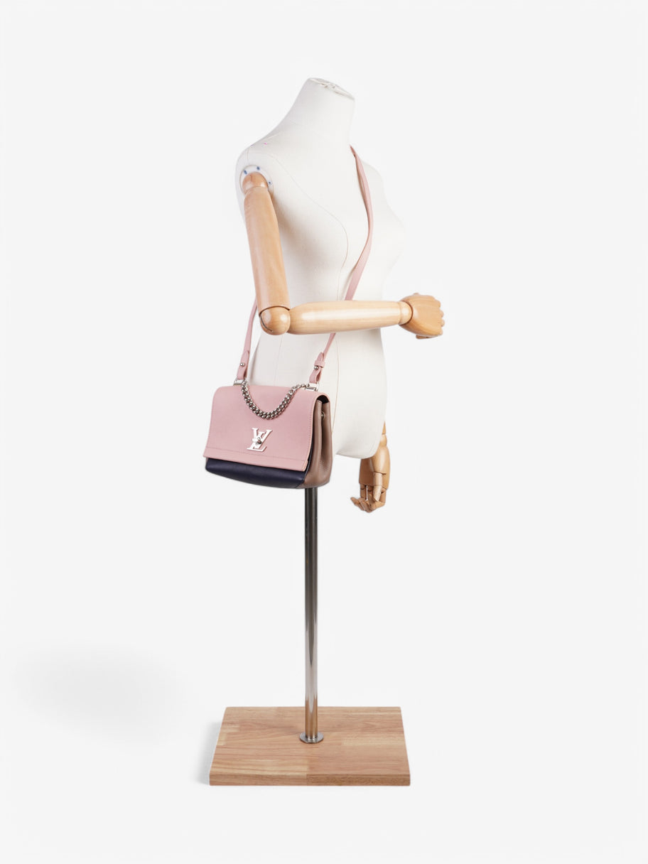 Louis Vuitton Lockme ll Pink / Navy Leather BB Image 2