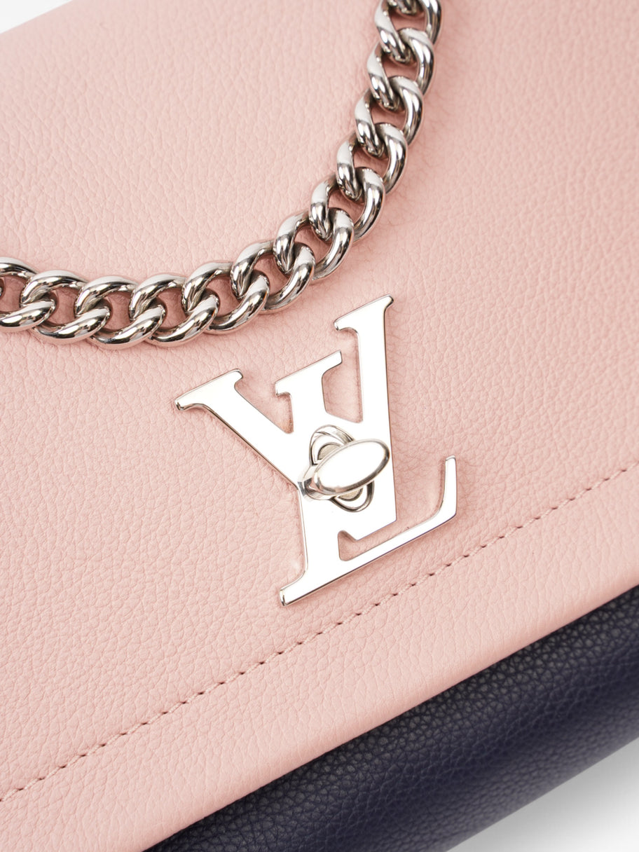 Louis Vuitton Lockme ll Pink / Navy Leather BB Image 7
