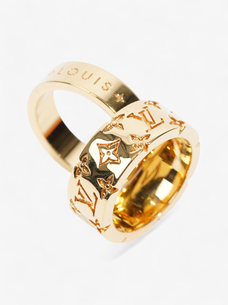 Louis Vuitton Mosaic Ring Set Gold Base Metal Medium (60mm) Image 5
