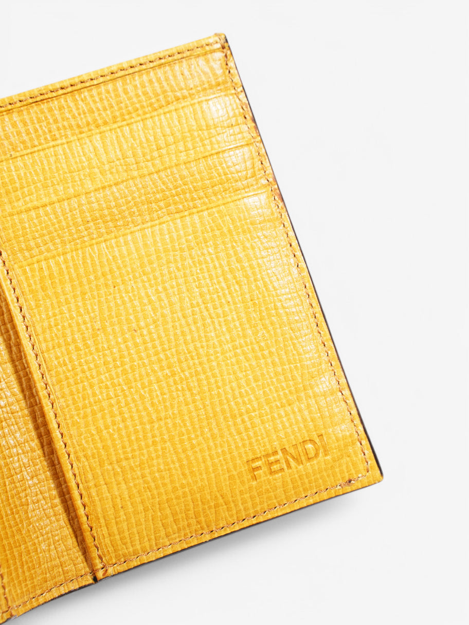 Fendi Card Holder Brown Coated Canvas Image 5