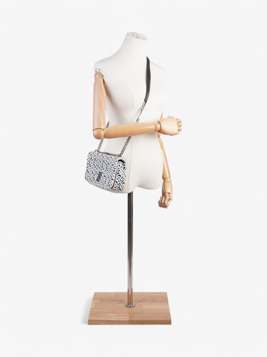 Burberry Lola White / Blue Canvas Small Image 2