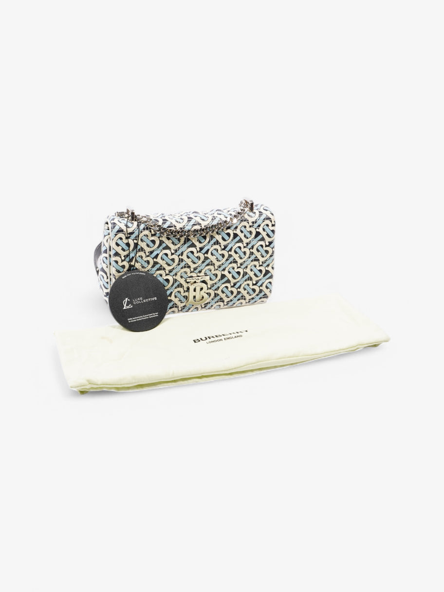 Burberry Lola White / Blue Canvas Small Image 9