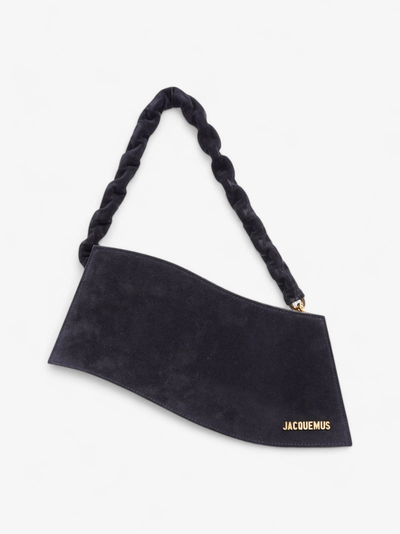  Jacquemus La Vague Navy Blue Suede