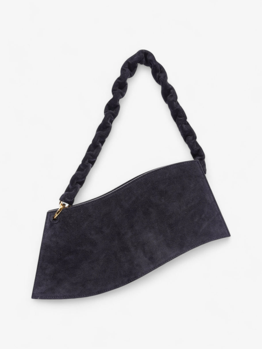 Jacquemus La Vague Navy Blue Suede Image 4