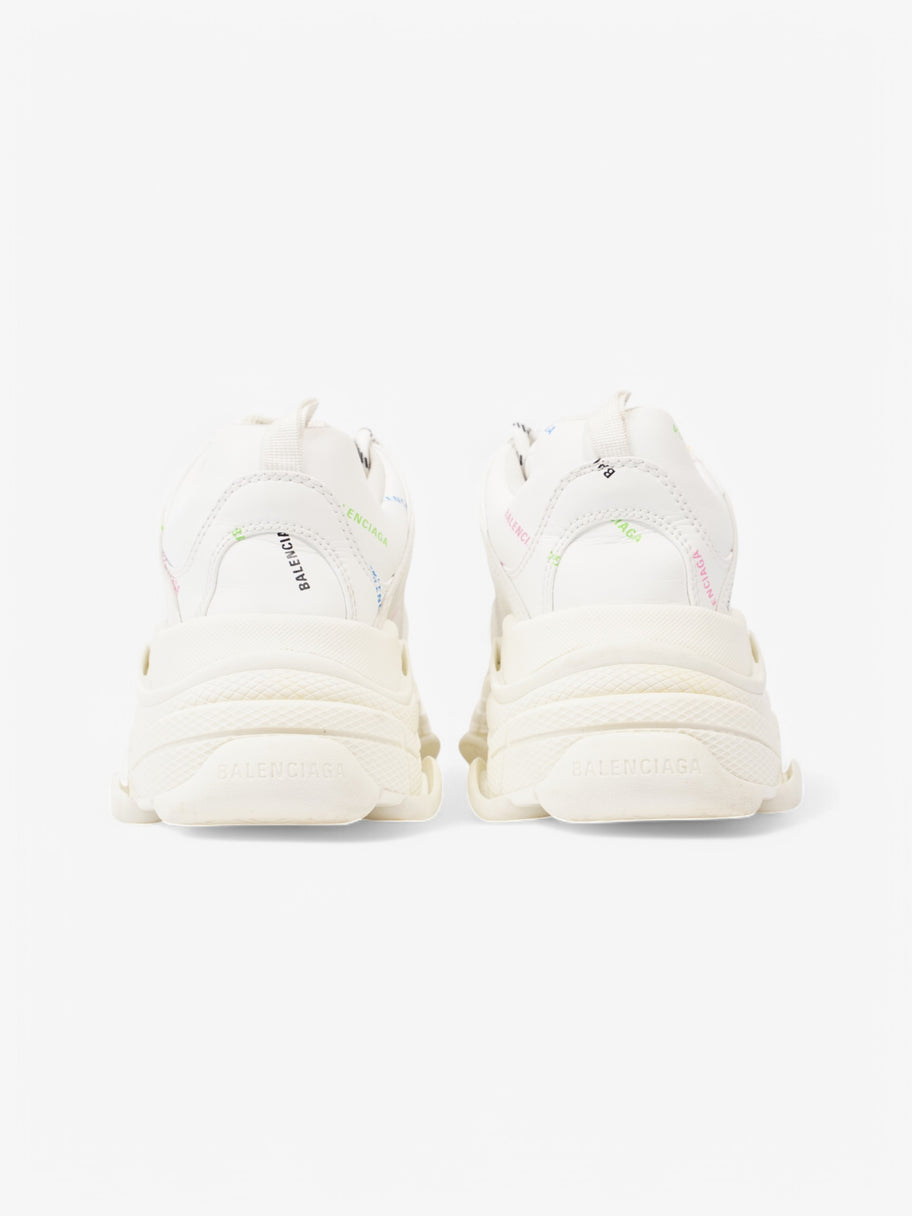 Balenciaga Triple S White / Multicolour Faux Leather EU 41 UK 7 Image 6