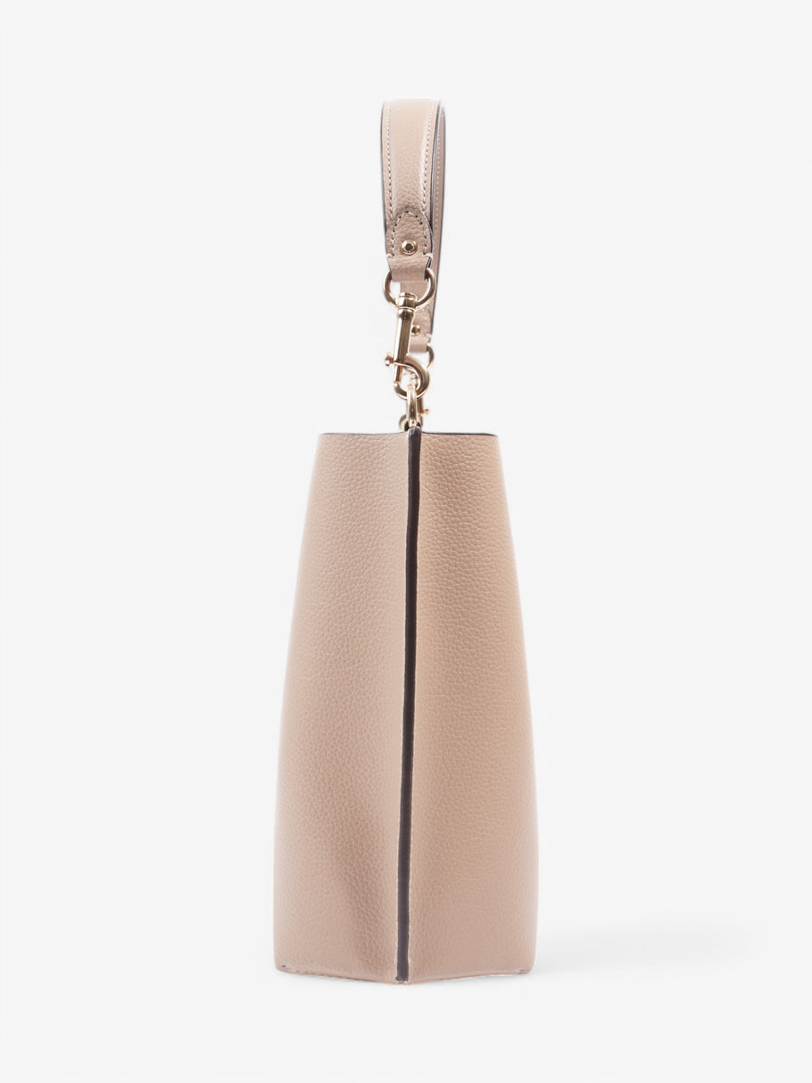 Coach Mollie Bucket Bag Taupe Leather 22cm Image 5