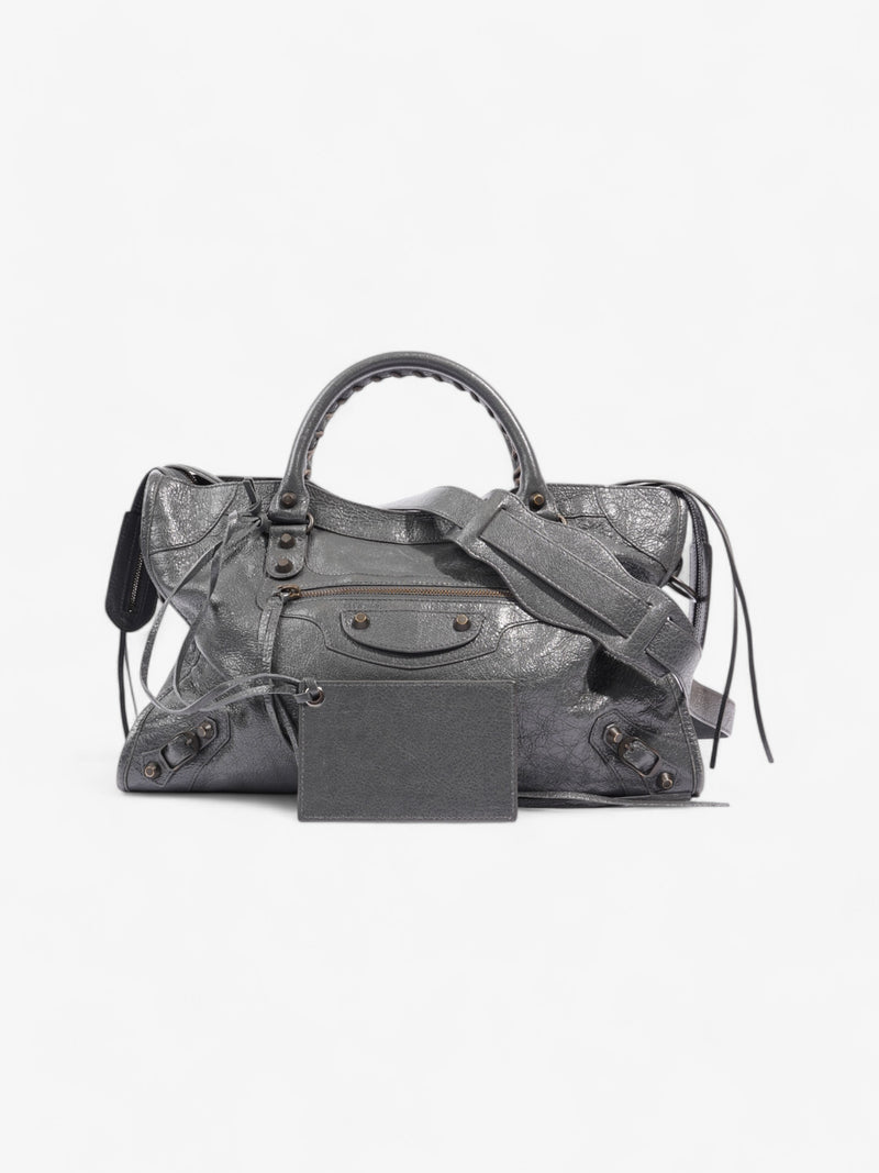  Balenciaga Le City Volcanic Rock Lambskin Leather Medium