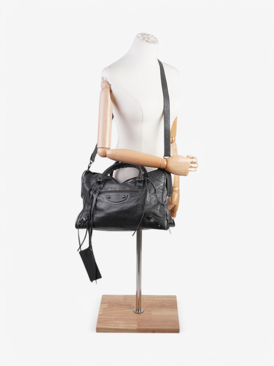 Balenciaga Le City Volcanic Rock Lambskin Leather Medium Image 2