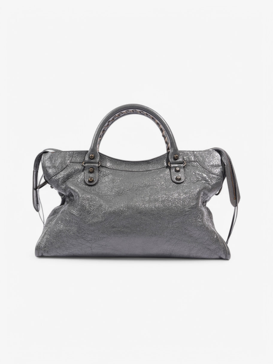 Balenciaga Le City Volcanic Rock Lambskin Leather Medium Image 5