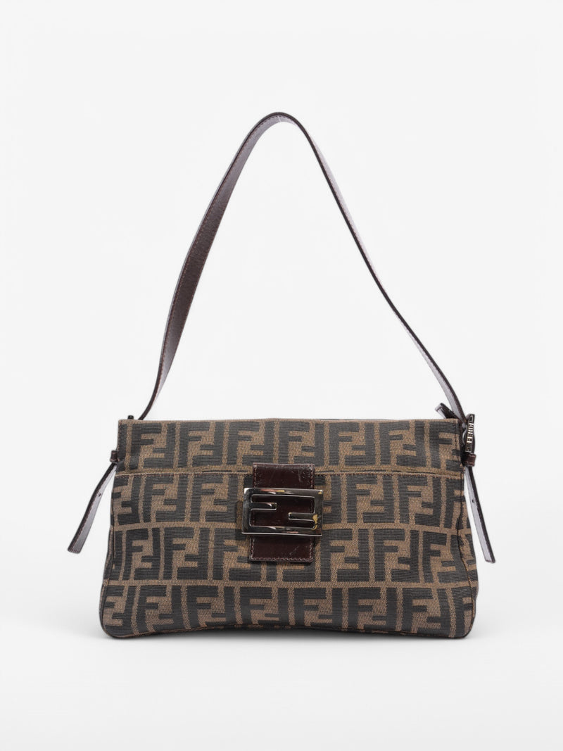  Fendi Shoulder Bag Brown Canvas