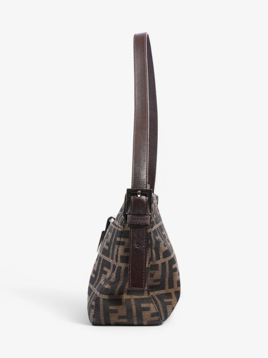 Fendi Shoulder Bag Brown Canvas Image 3