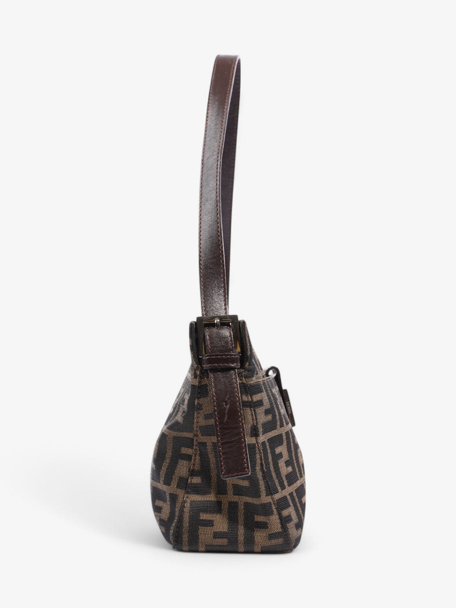 Fendi Shoulder Bag Brown Canvas Image 5