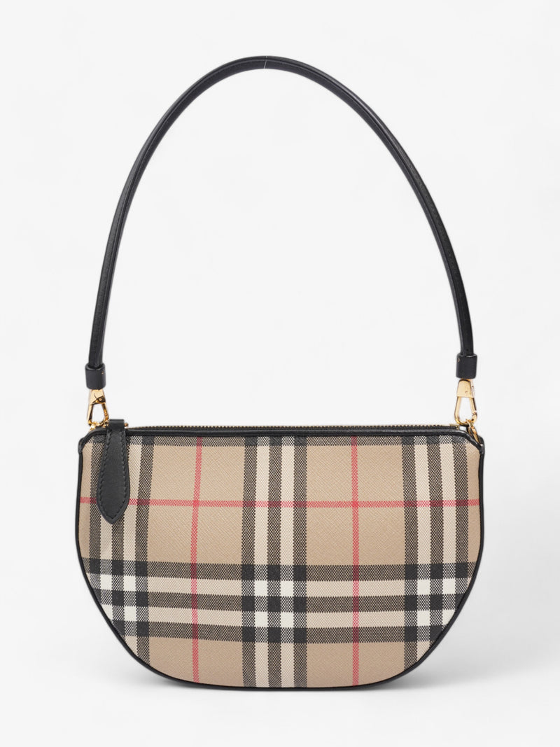  Burberry Olympia House Check / Black Canvas