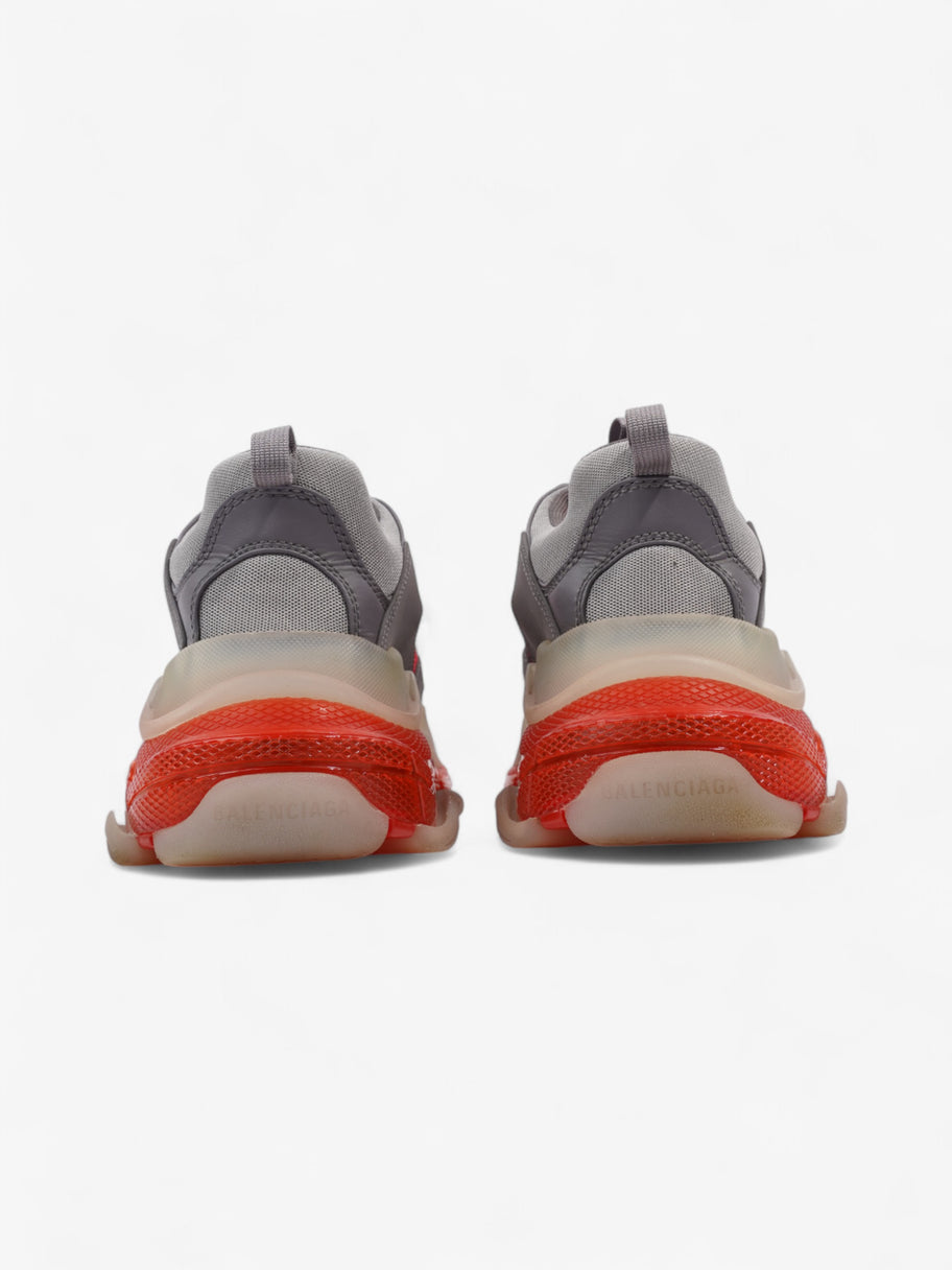 Balenciaga Triple S Clear Sole Grey / Red Mesh EU 42 UK 8 Image 6