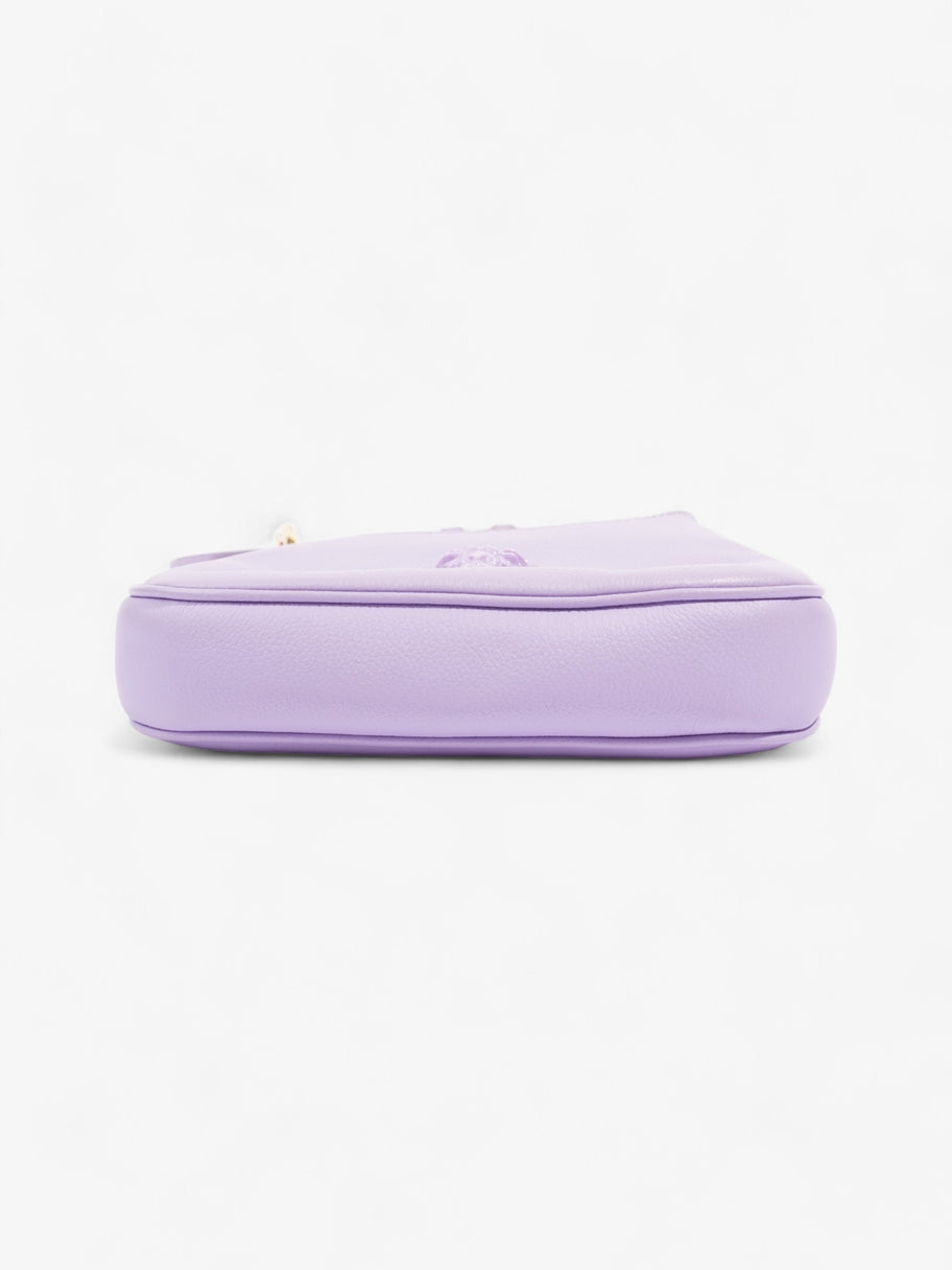 Versace La Medusa Mini Hobo Lilac Leather Mini Image 6