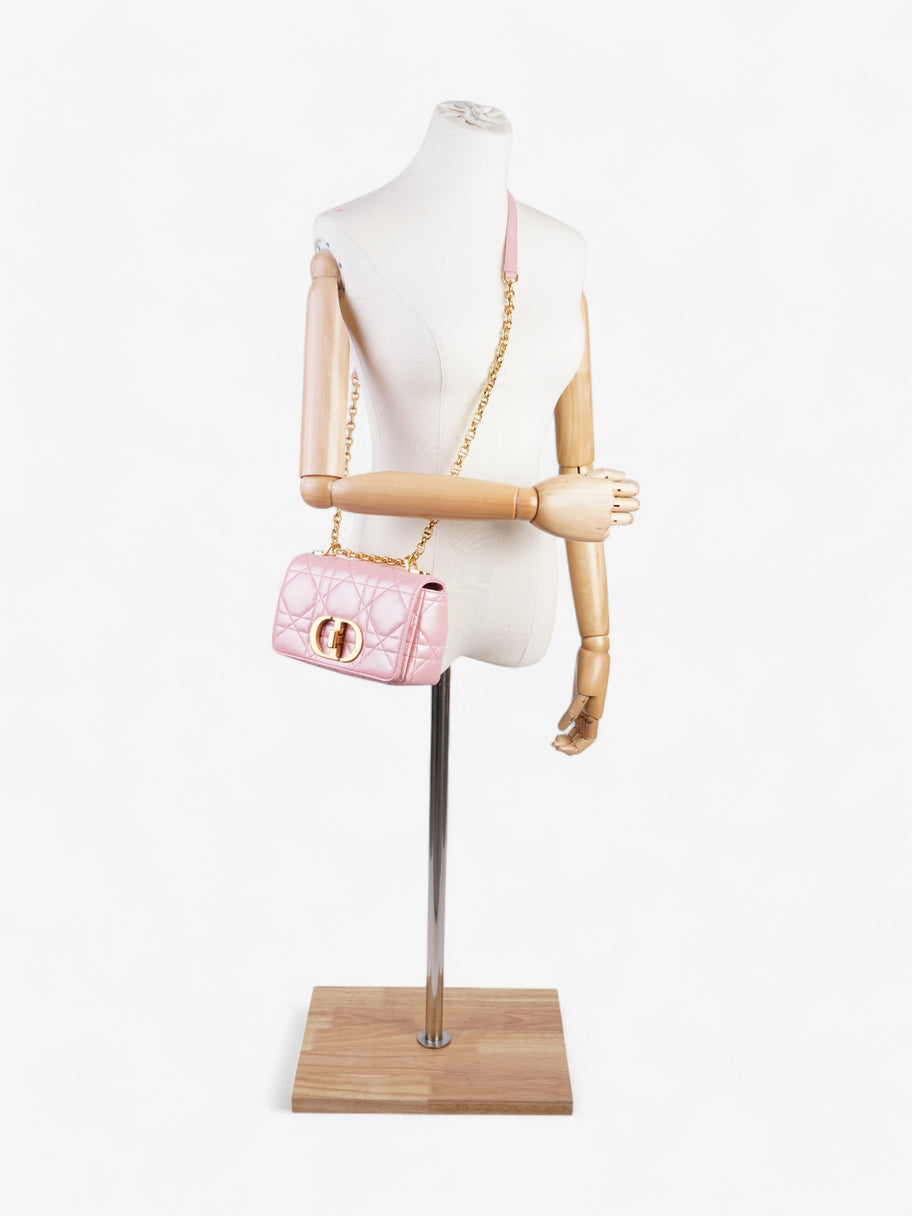 Christian Dior Caro Pink Lambskin Leather Small Image 2