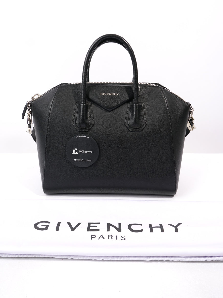Givenchy Antigona Black Calfskin Leather Medium Image 9