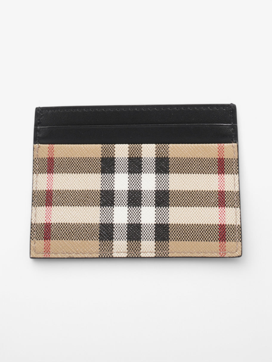 Burberry Card Holder Archive Beige Coated Canvas Image 2