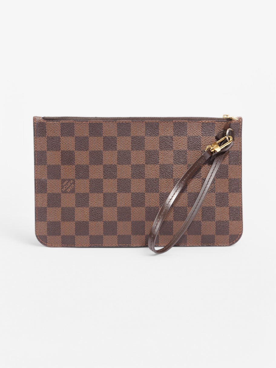 Louis Vuitton Neverful Pochette Damier Ebene Coated Canvas Image 3