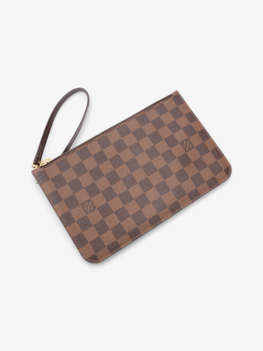 Louis Vuitton Neverful Pochette Damier Ebene Coated Canvas Image 4