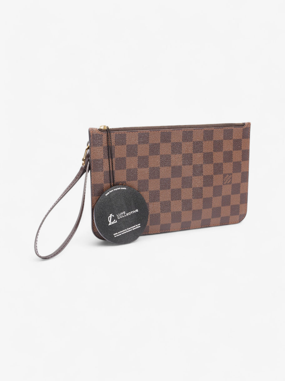 Louis Vuitton Neverful Pochette Damier Ebene Coated Canvas Image 5
