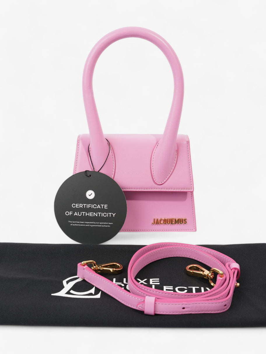 Jacquemus Le Chiquito Moyen Pink Leather Image 10