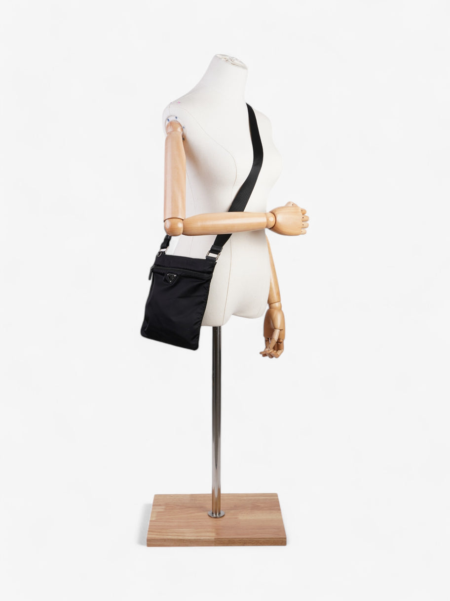 Prada Crossbody Bag Black Nylon Image 2