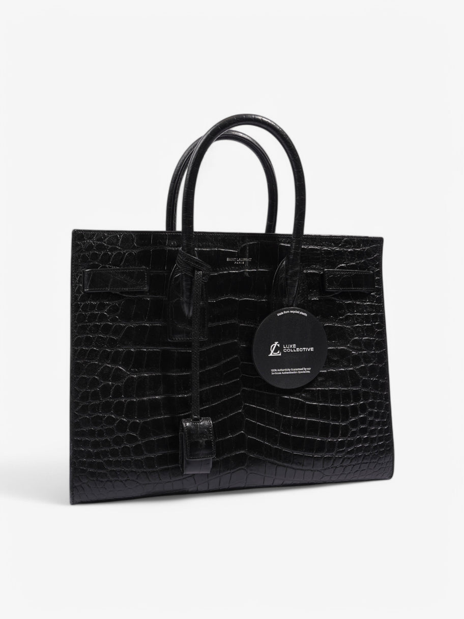 Saint Laurent Sac De Jour Black Embossed Leather Small Image 10