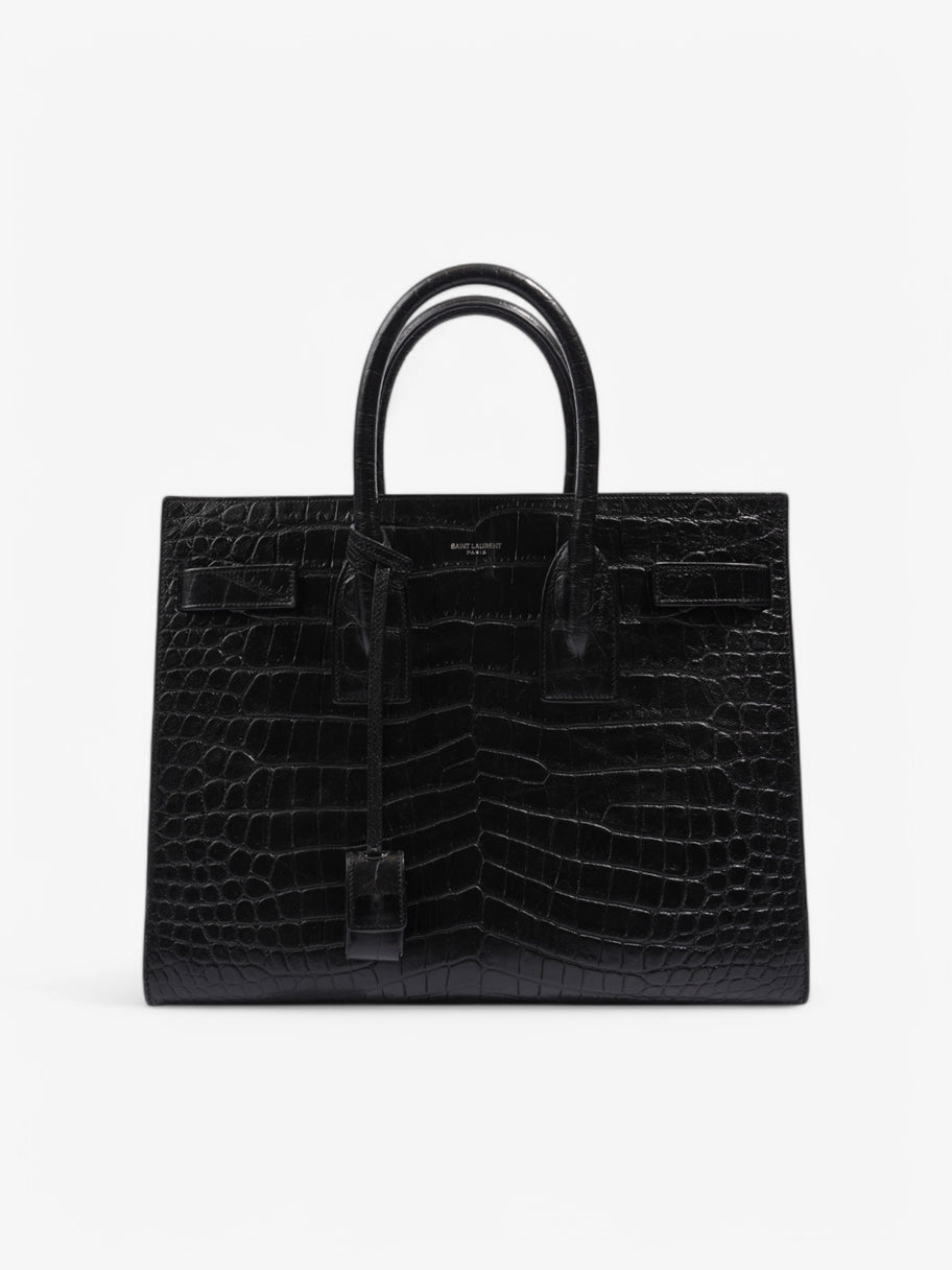 Saint Laurent Sac De Jour Black Embossed Leather Small Image 3