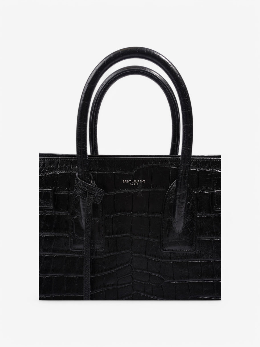 Saint Laurent Sac De Jour Black Embossed Leather Small Image 4