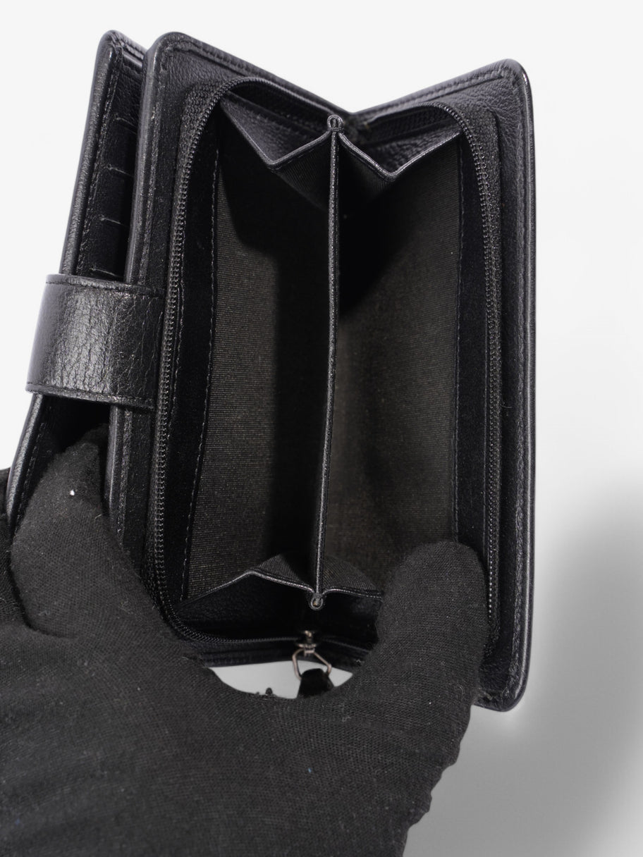 Chanel CC Wallet Black Leather Image 4
