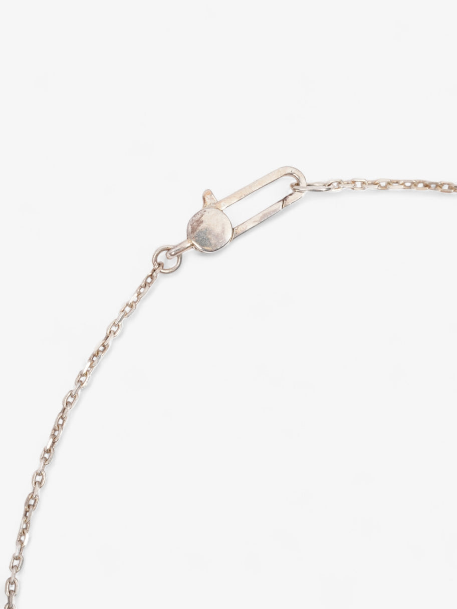 Gucci Trademark Heart Necklace Silver Silver Sterling Image 3