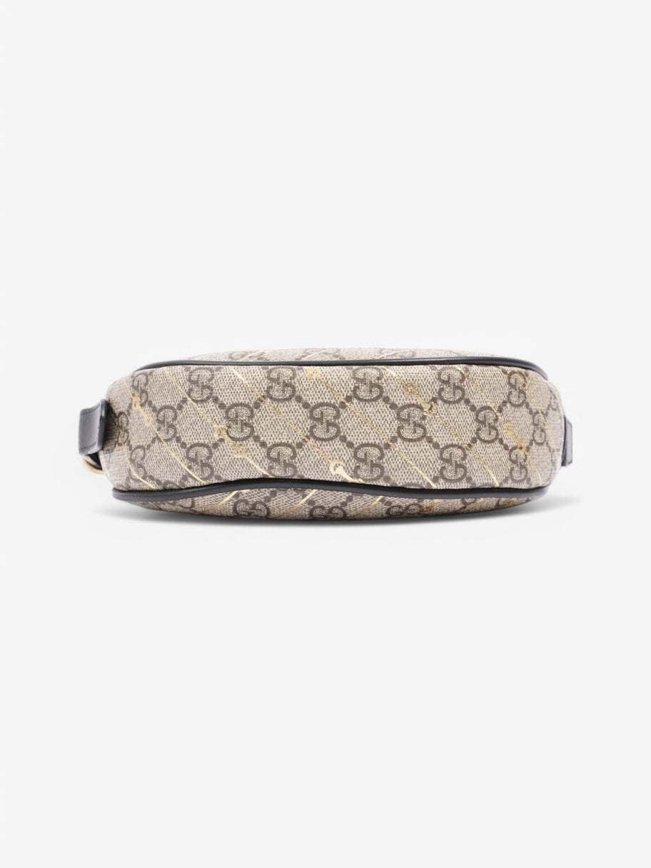 Gucci Ophidia GG Supreme / Gold / Black Coated Canvas Mini Image 6