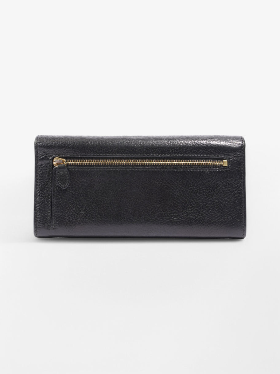 Mulberry Continental Plaque Purse Black Leather Image 2