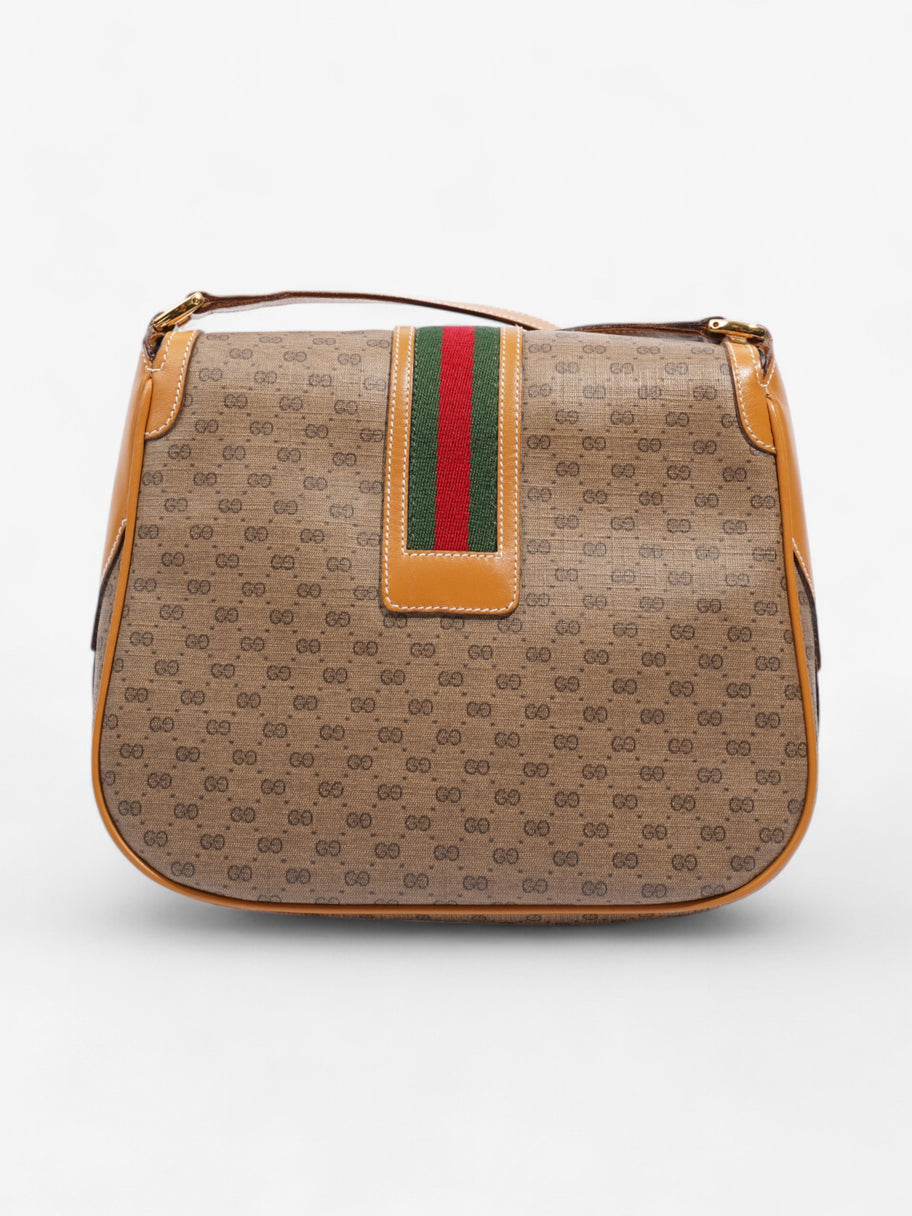Gucci Vintage Web Crossbody GG Supreme / Green / Red Canvas Image 4