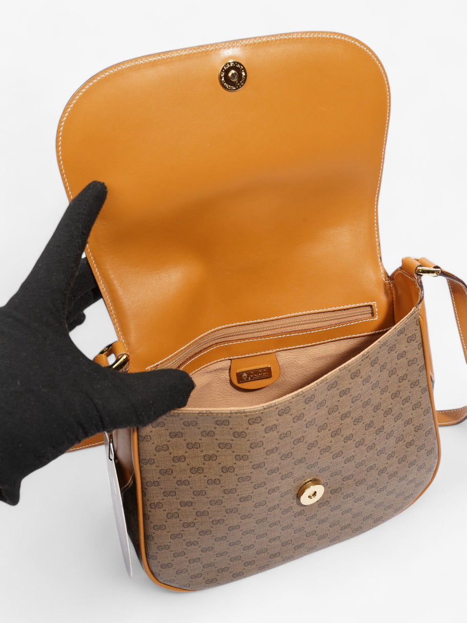 Gucci Vintage Web Crossbody GG Supreme / Green / Red Canvas Image 7