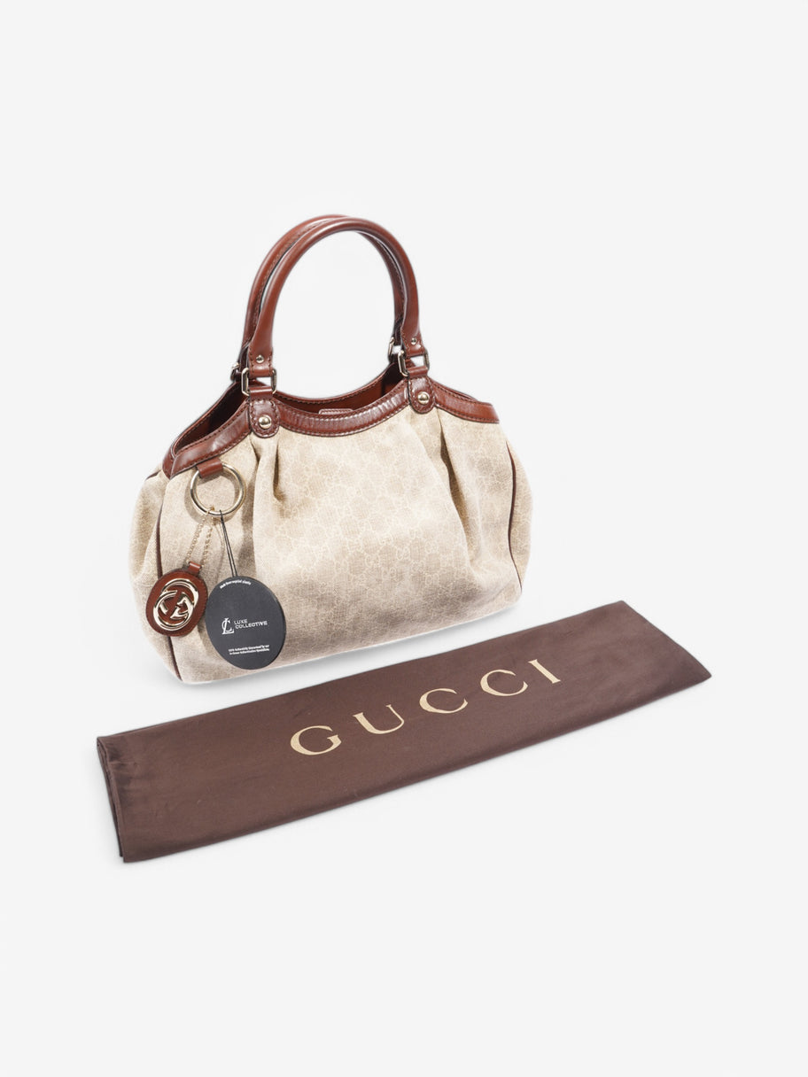 Gucci Sukey Beige  / Brown Canvas Image 10
