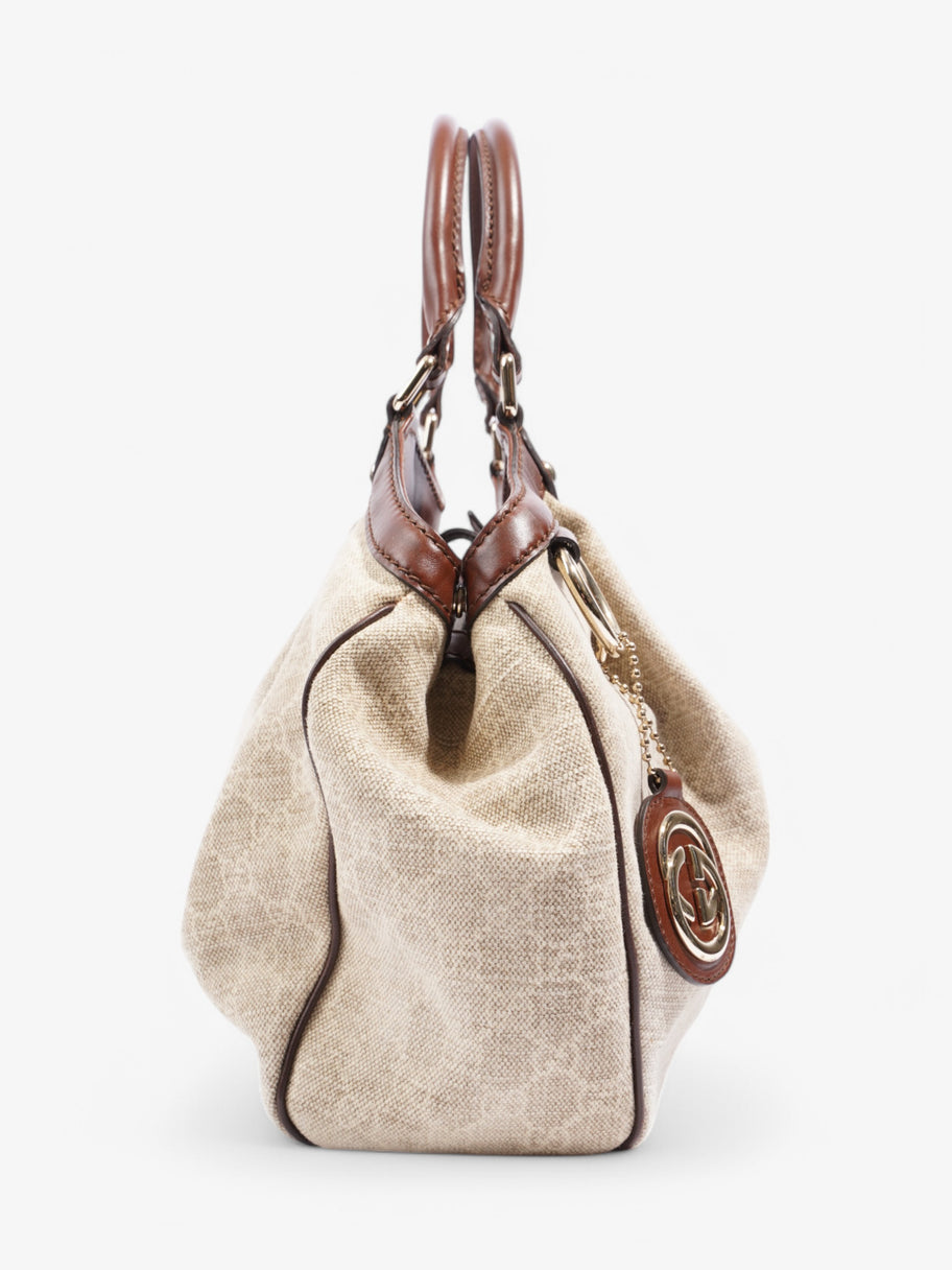 Gucci Sukey Beige  / Brown Canvas Image 5