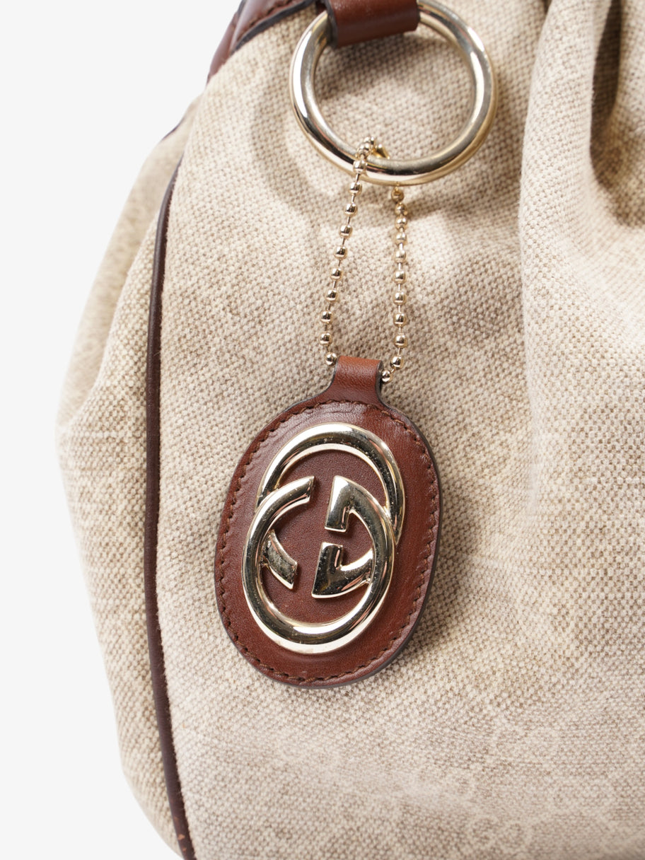 Gucci Sukey Beige  / Brown Canvas Image 7