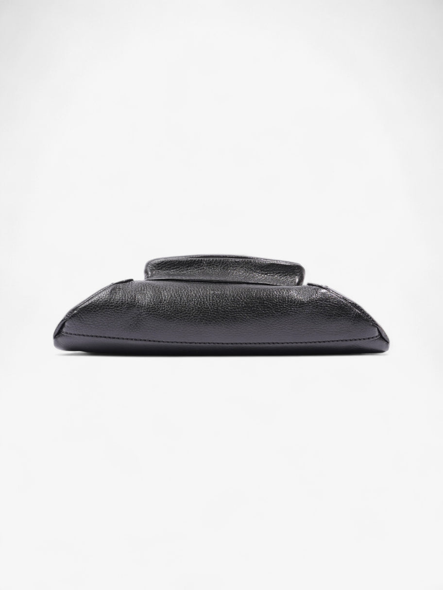Chloe The 99 Padlock Shoulder Bag Black Leather Image 6