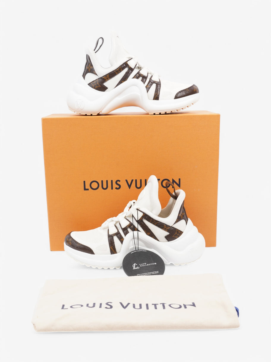 Louis Vuitton Archlight White  / Monogram Mesh EU 37 UK 4 Image 10