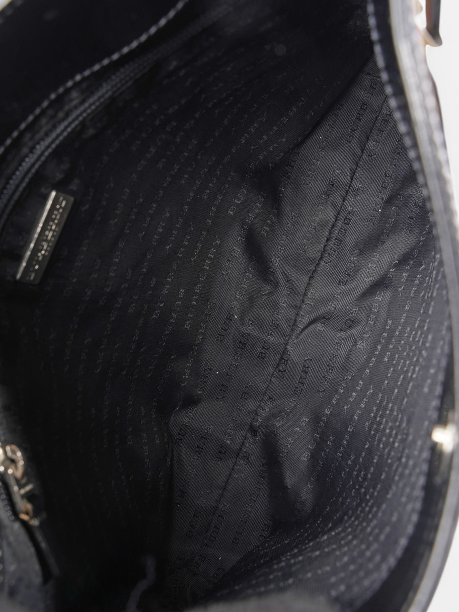 Burberry Shoulder Bag Check Coated Canvas Image 9
