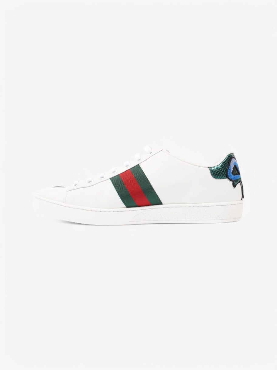 Gucci Ace Embroidered Floral Sneakers  White  / Floral Leather EU 38 UK 5 Image 3