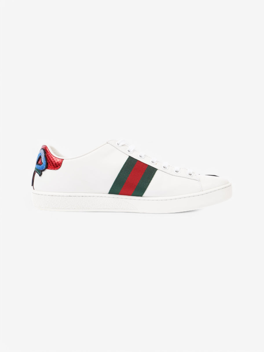 Gucci Ace Embroidered Floral Sneakers  White  / Floral Leather EU 38 UK 5 Image 4