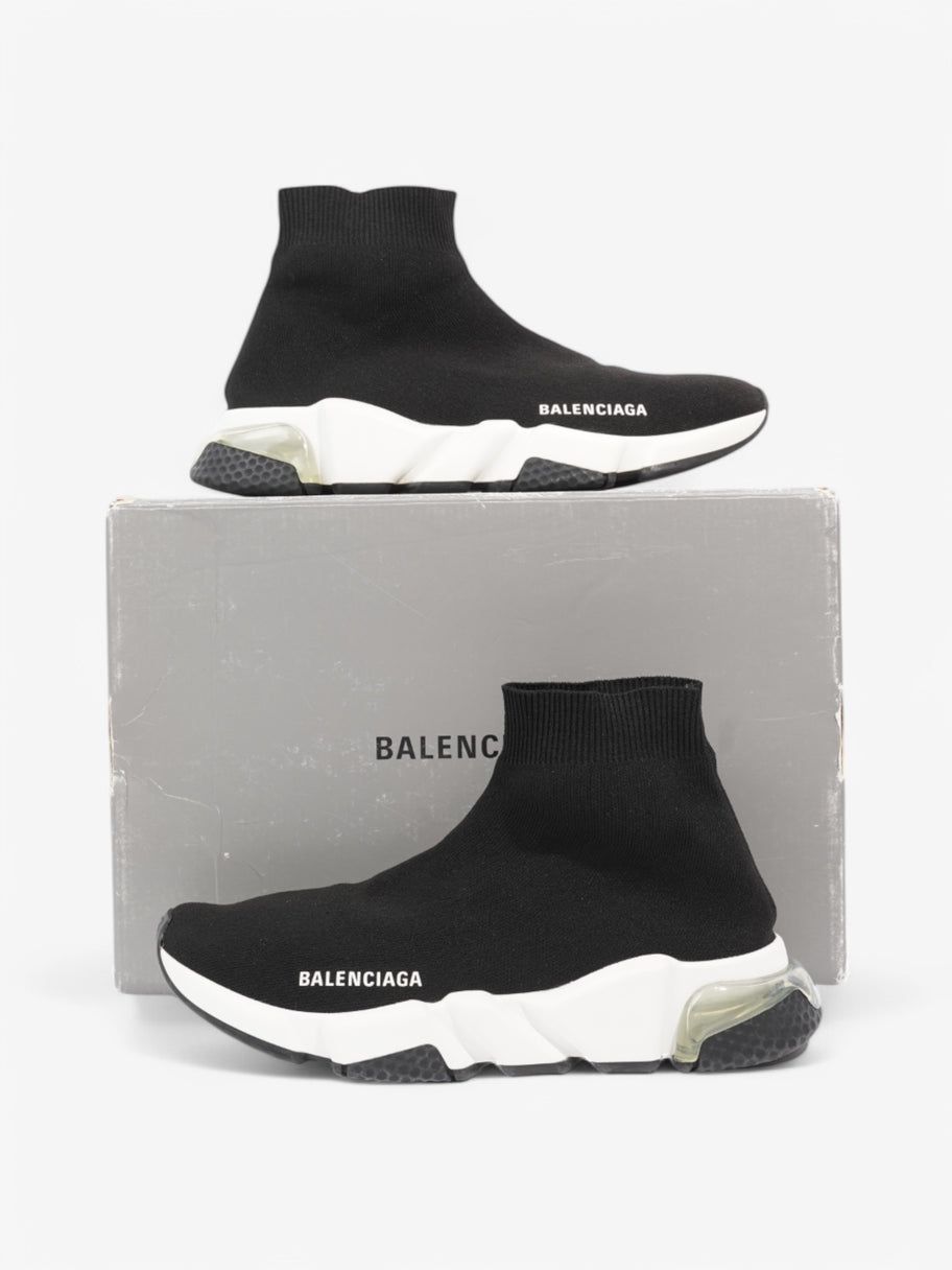 Balenciaga Speed Clear Sole Black / White Cotton EU 39 UK 6 Image 10